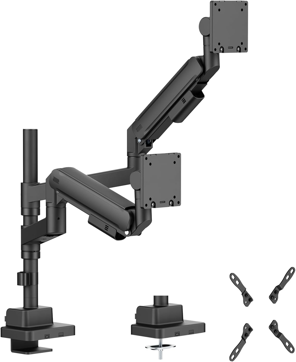 G-Pack Pro Ultrawide Dual Monitor Arm – Holds 57” Screens & 59.4 lbs Each, VESA & Gas Spring
