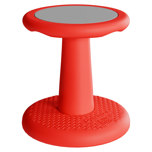 G-Pack Pro Kids Wobble Stool - Active Seating, 14" (Red)