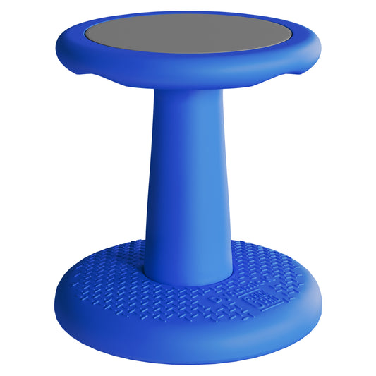 G-Pack Pro Kids Wobble Stool - Active Seating, 14" (Blue)
