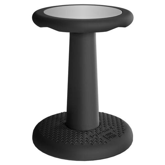 G-Pack Pro Kids Wobble Stool - Active Seating, 17.7" (Black)