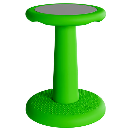 G-Pack Pro Kids Wobble Stool - Active Seating, 17.7" (Green)