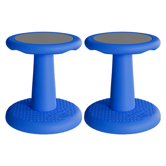 G-Pack Pro Kids Wobble Stool - Active Seating, 14" Pack of 2 (Blue)