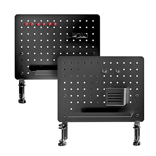  G-PACK PRO Clamp-on Desk Pegboard, Standing Desk Accessories  for Office, Gaming Desk Organizer, Privacy Panel for Desk, Work Desk  Organizer, 16.5 x 12.5-inch, S1 White : Office Products