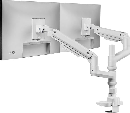 G-Pack Pro Monitor Arm | Heavy-Duty for 49" Screens (White)